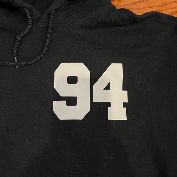 Justin Bieber 94 Black Hoody - Picture 3 of 4